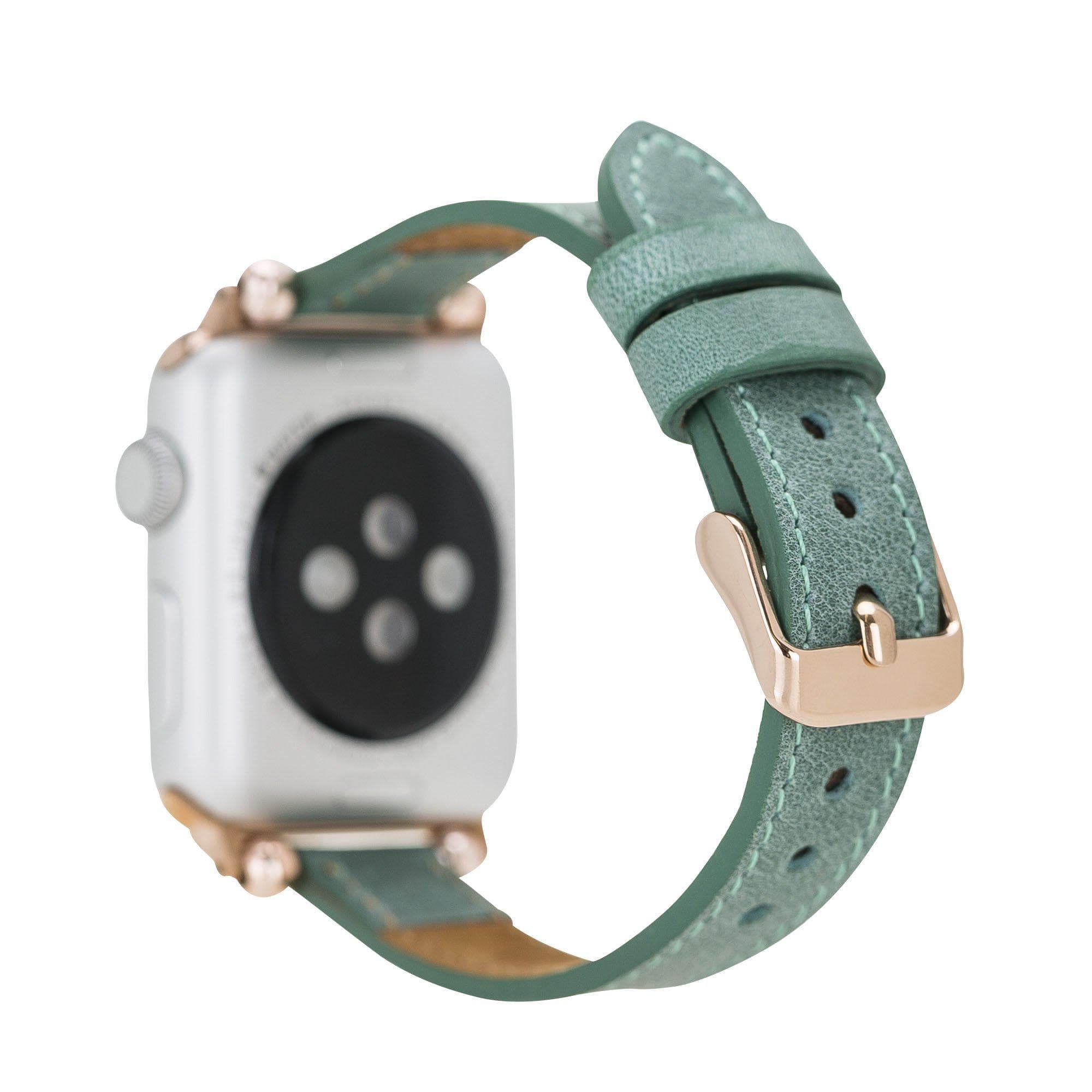 B2B - Leather Apple Watch Bands - Ferro Seamy Style Bomonti
