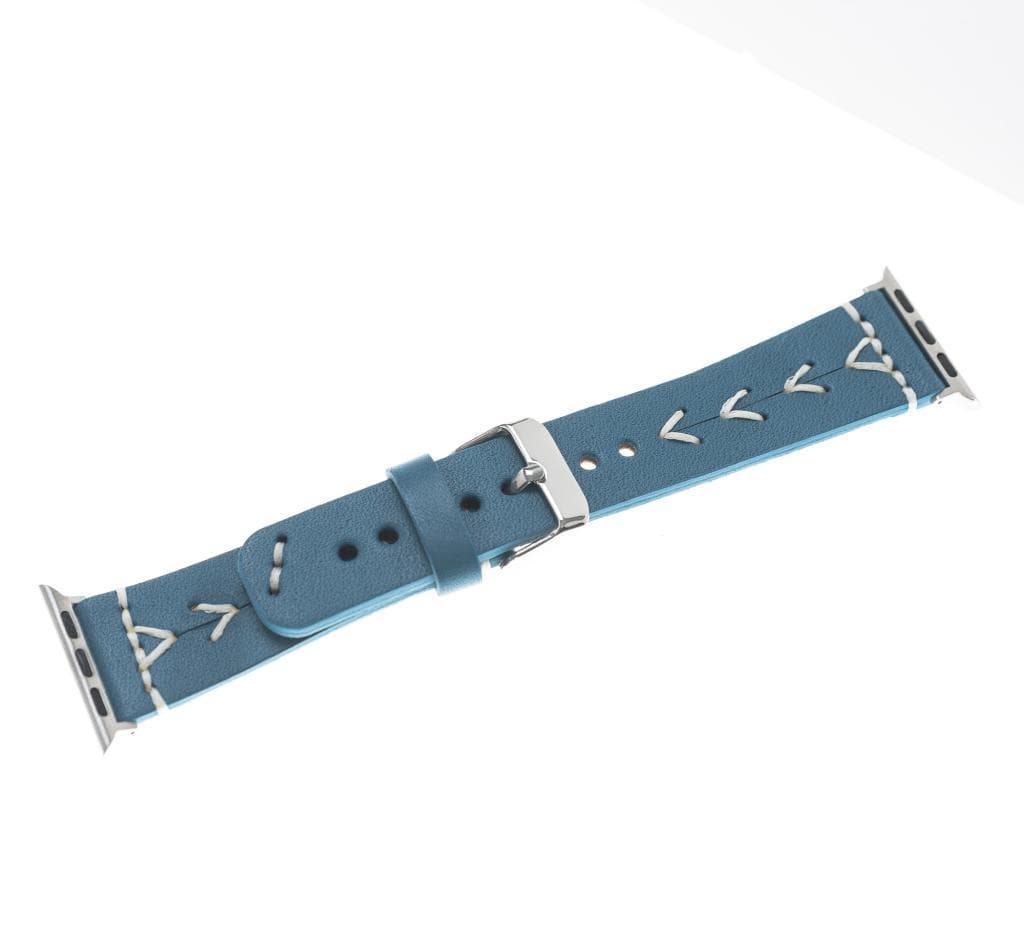 B2B - Leather Apple Watch Bands - Guess Style BRN4 Bomonti