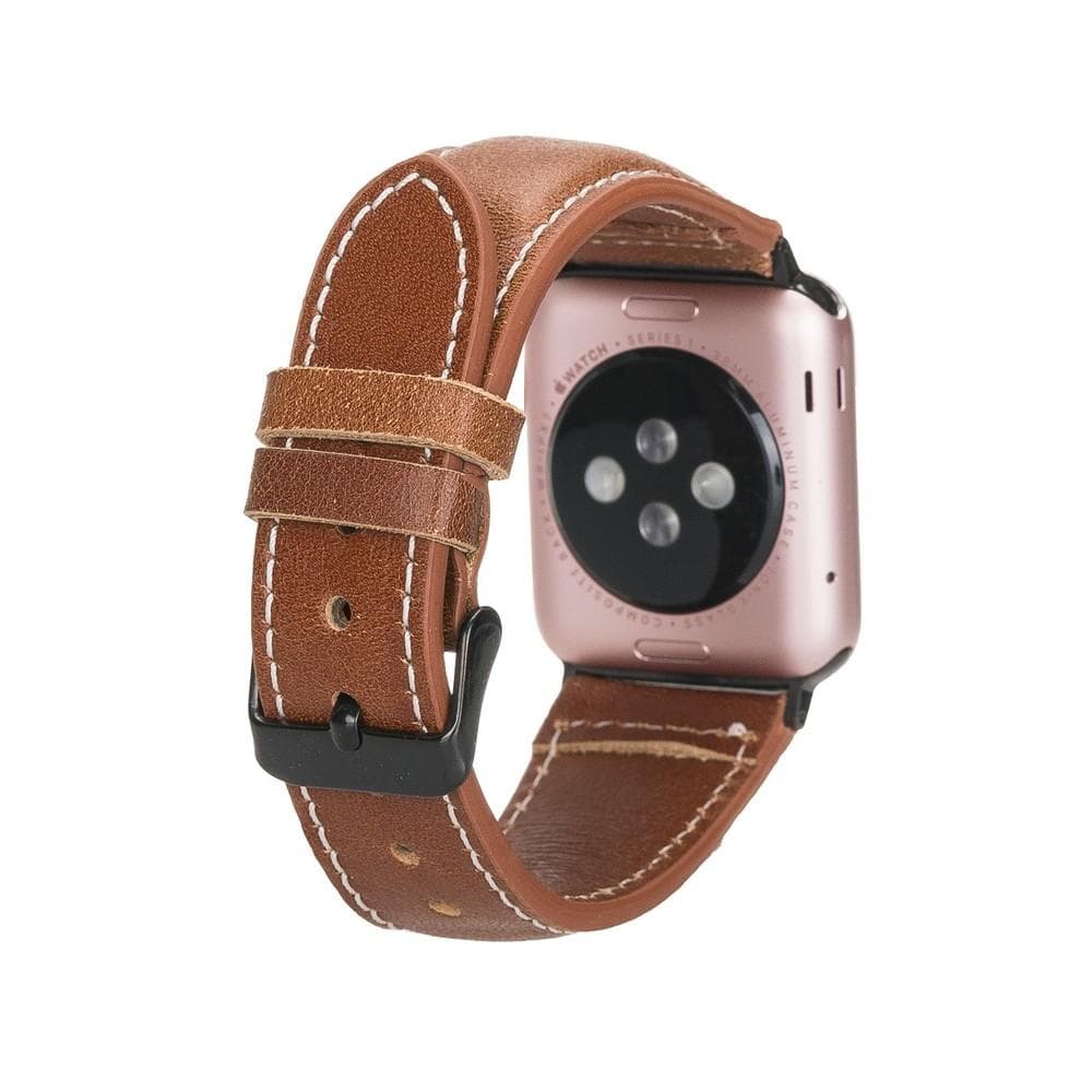 B2B - Leather Apple Watch Bands - NM1 Style Bomonti