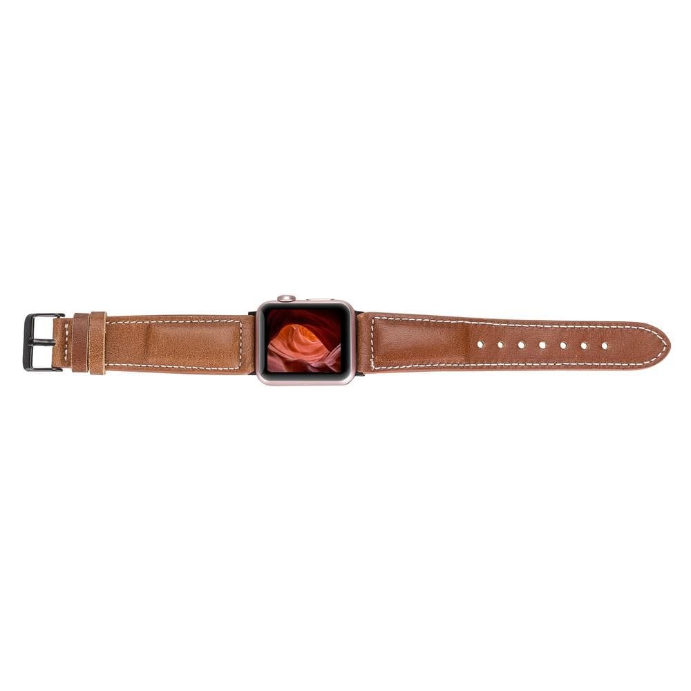 B2B - Leather Apple Watch Bands - NM1 Style Bomonti