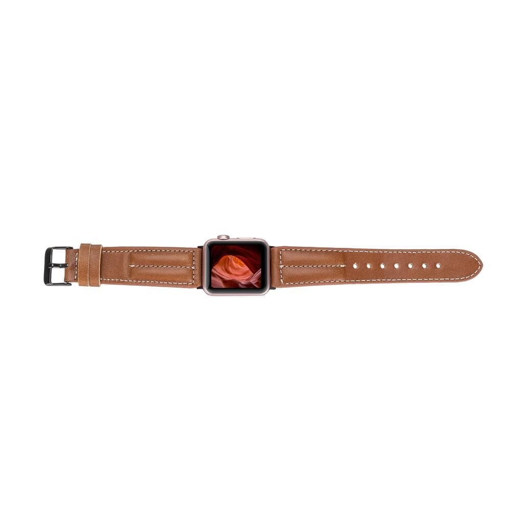 B2B - Leather Apple Watch Bands - NM3 Style Bomonti