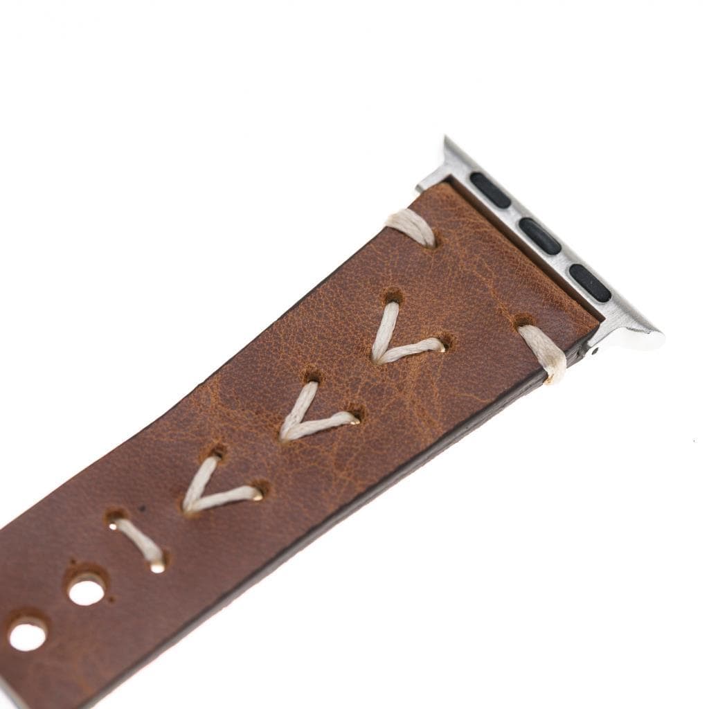 B2B - Leather Apple Watch Bands - Omega Style V18 Bomonti