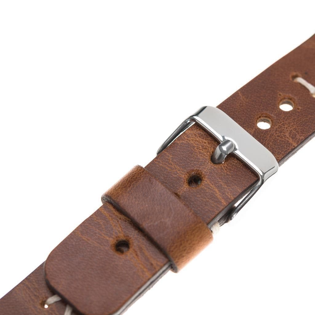 B2B - Leather Apple Watch Bands - Omega Style V18 Bomonti