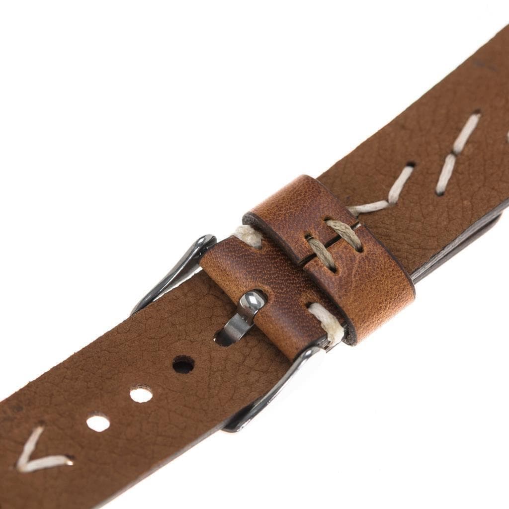 B2B - Leather Apple Watch Bands - Omega Style V18 Bomonti