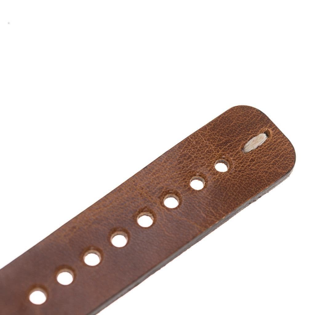 B2B - Leather Apple Watch Bands - Pulsar Cuff Style Bomonti
