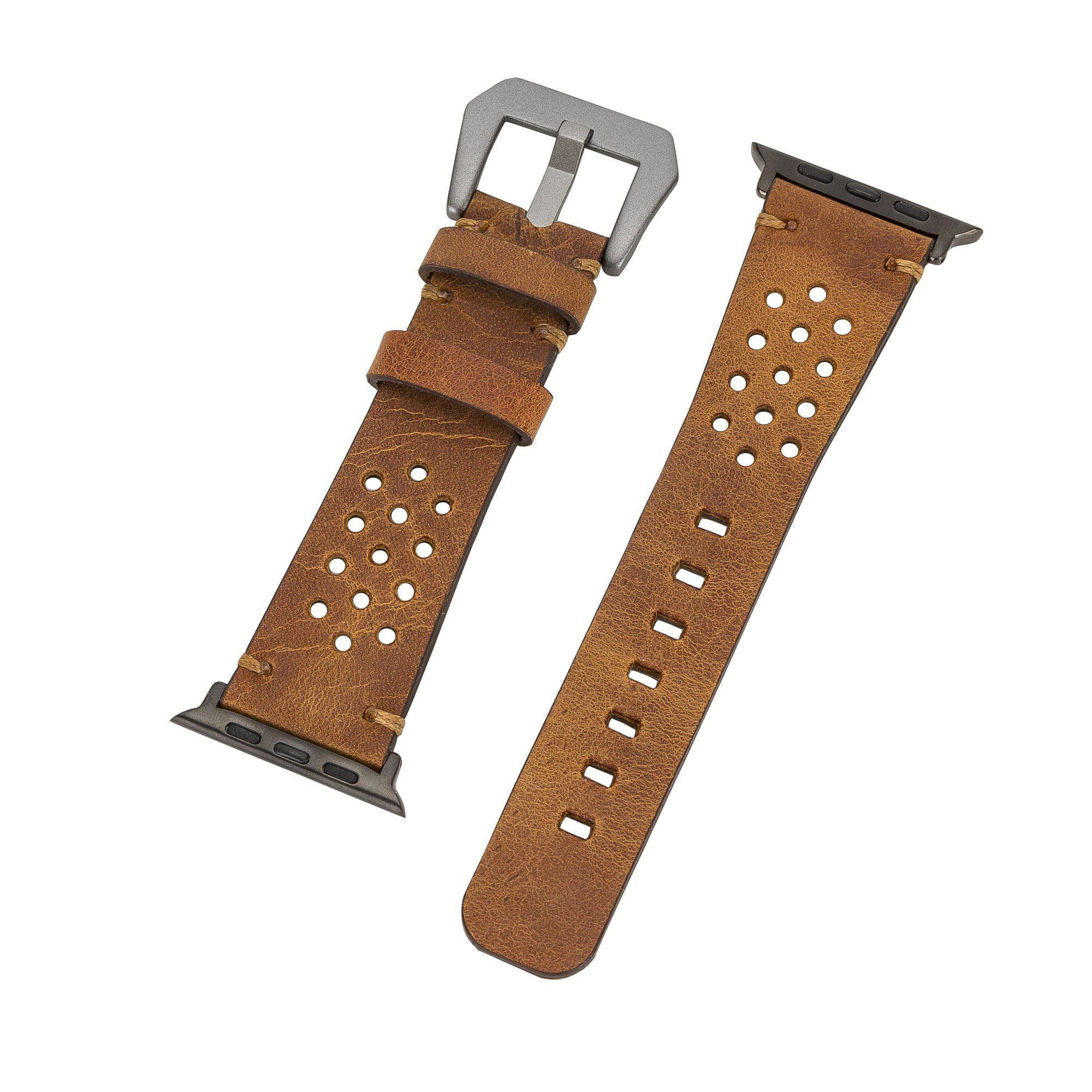 B2B - Leather Apple Watch Bands - Vigo Style Bomonti