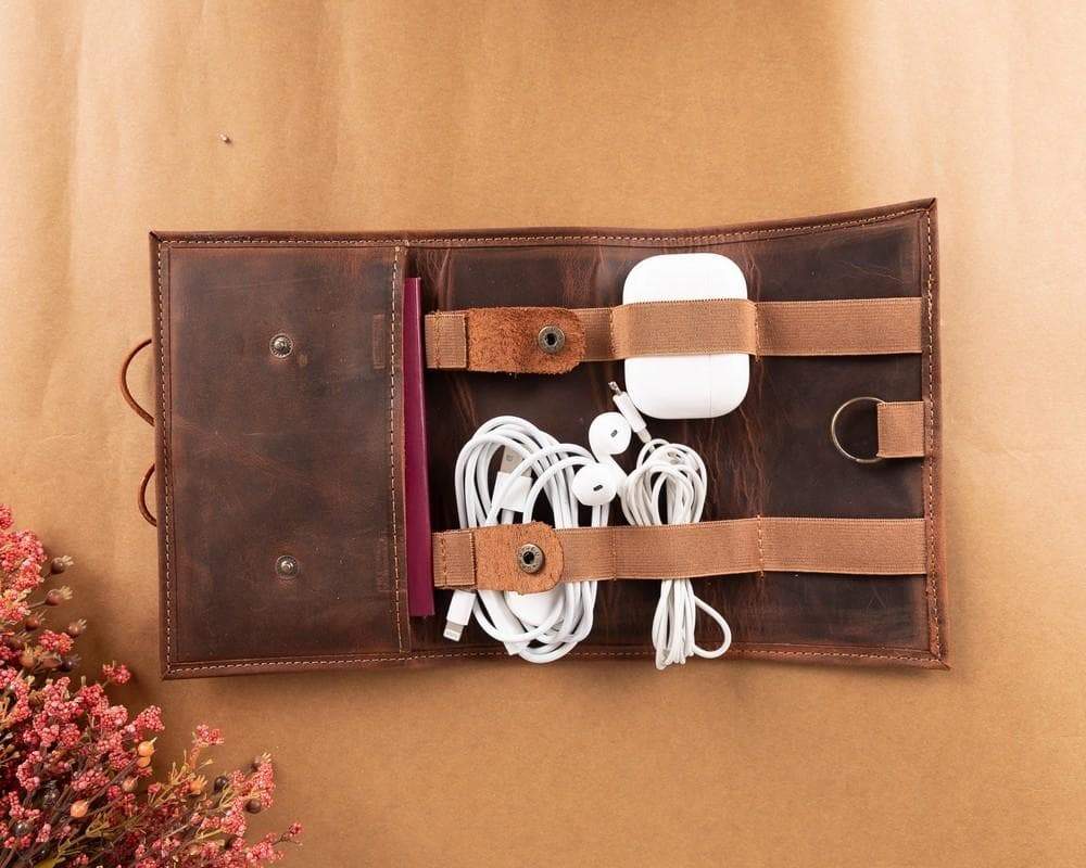 B2B - Leather Cable Organizer G2 Bomonti