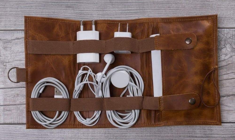 B2B - Leather Cable Organizer G19 Bomonti