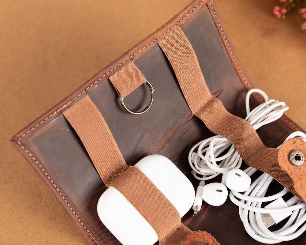 B2B - Leather Cable Organizer Bomonti