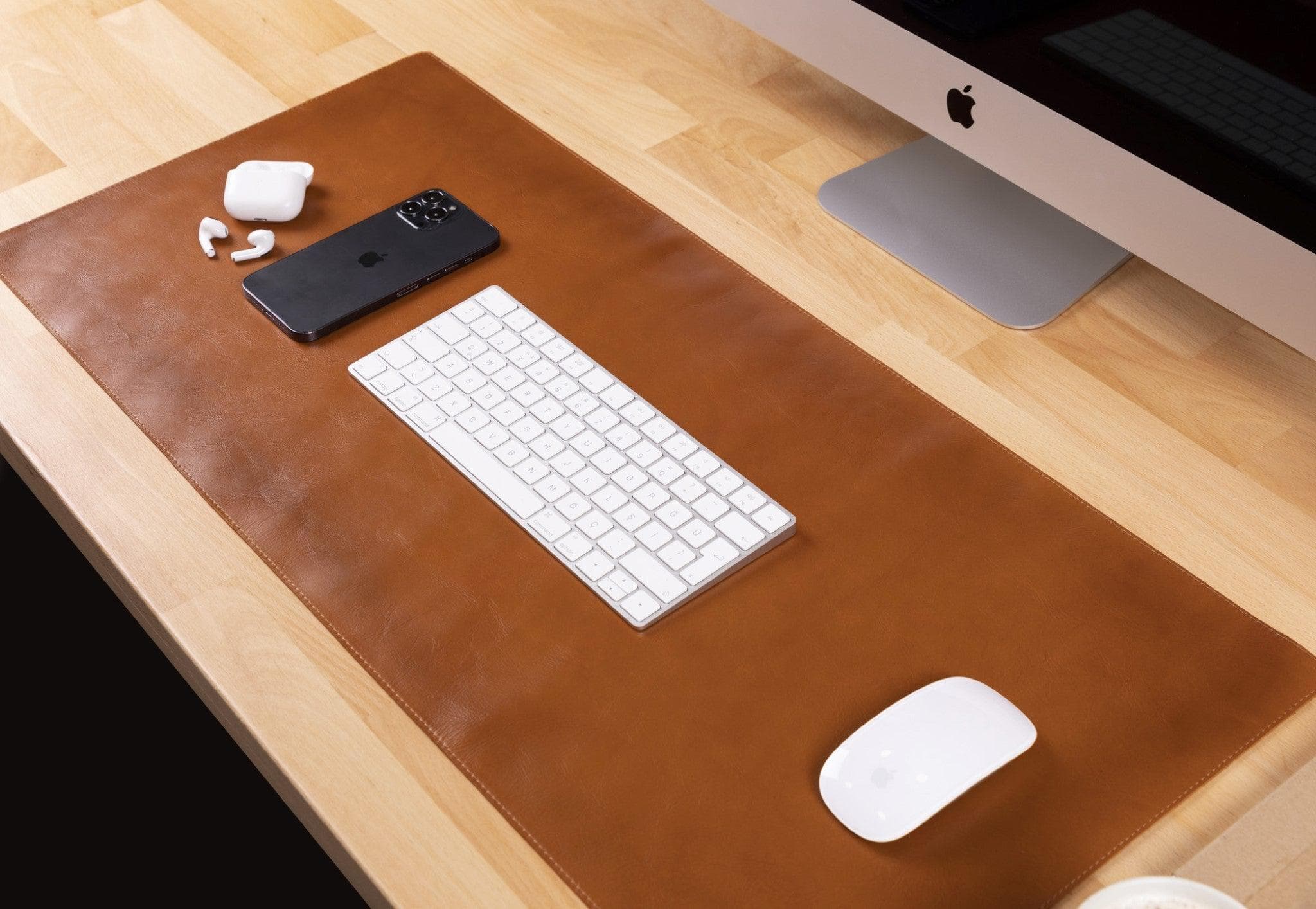 B2B-Leather Desk Mat 37x80 Bomonti
