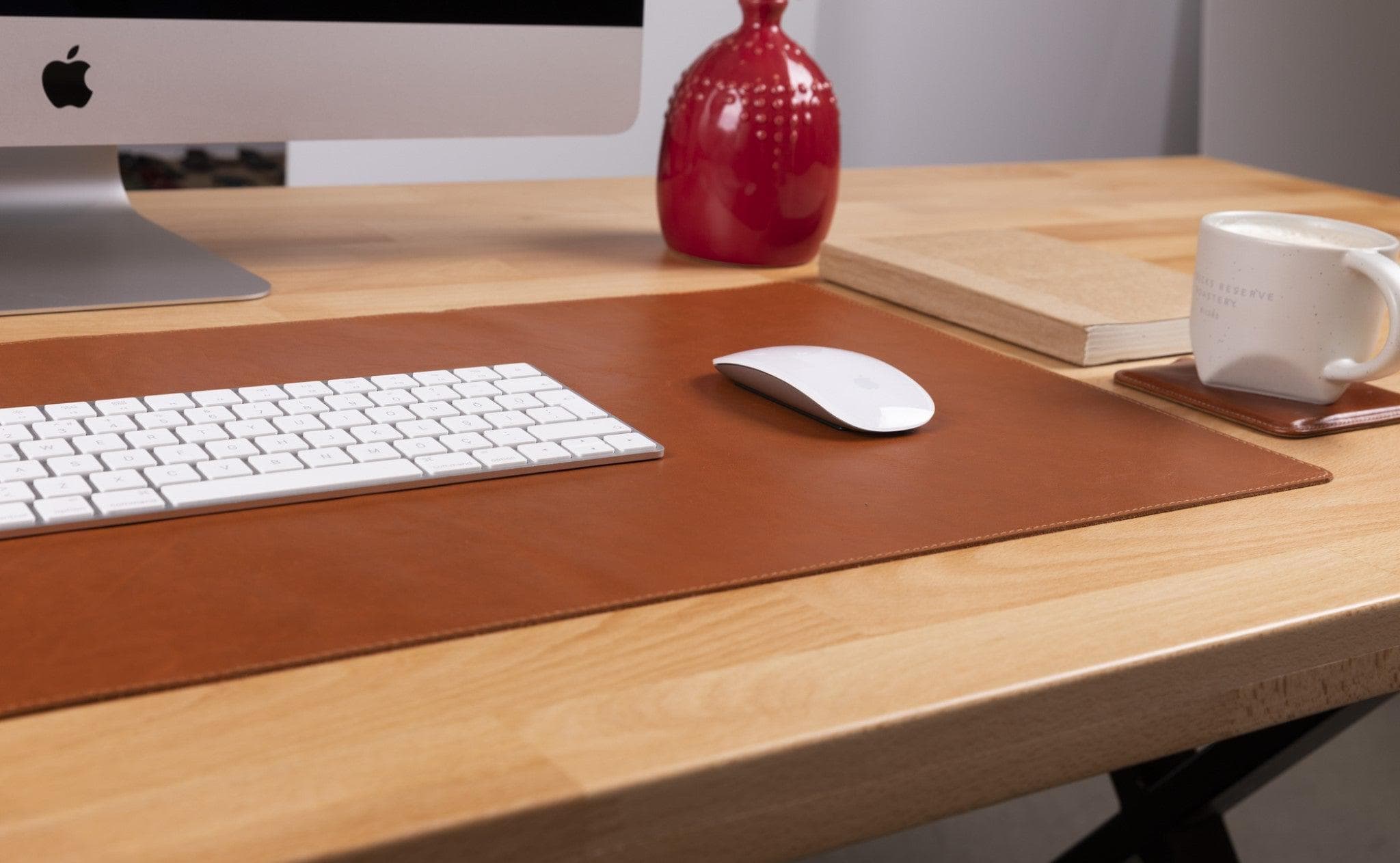 B2B-Leather Desk Mat 37x80 Bomonti