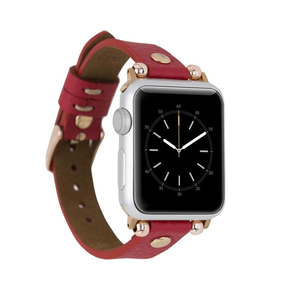 B2B - Leather Fitbit Watch Bands - Ferro Rose Trok Style ERC2 Bomonti