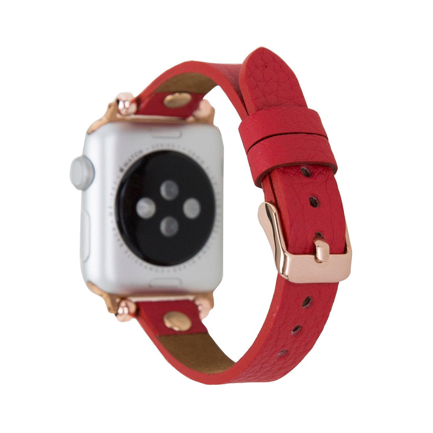 B2B - Leather Fitbit Watch Bands - Ferro Rose Trok Style Bomonti