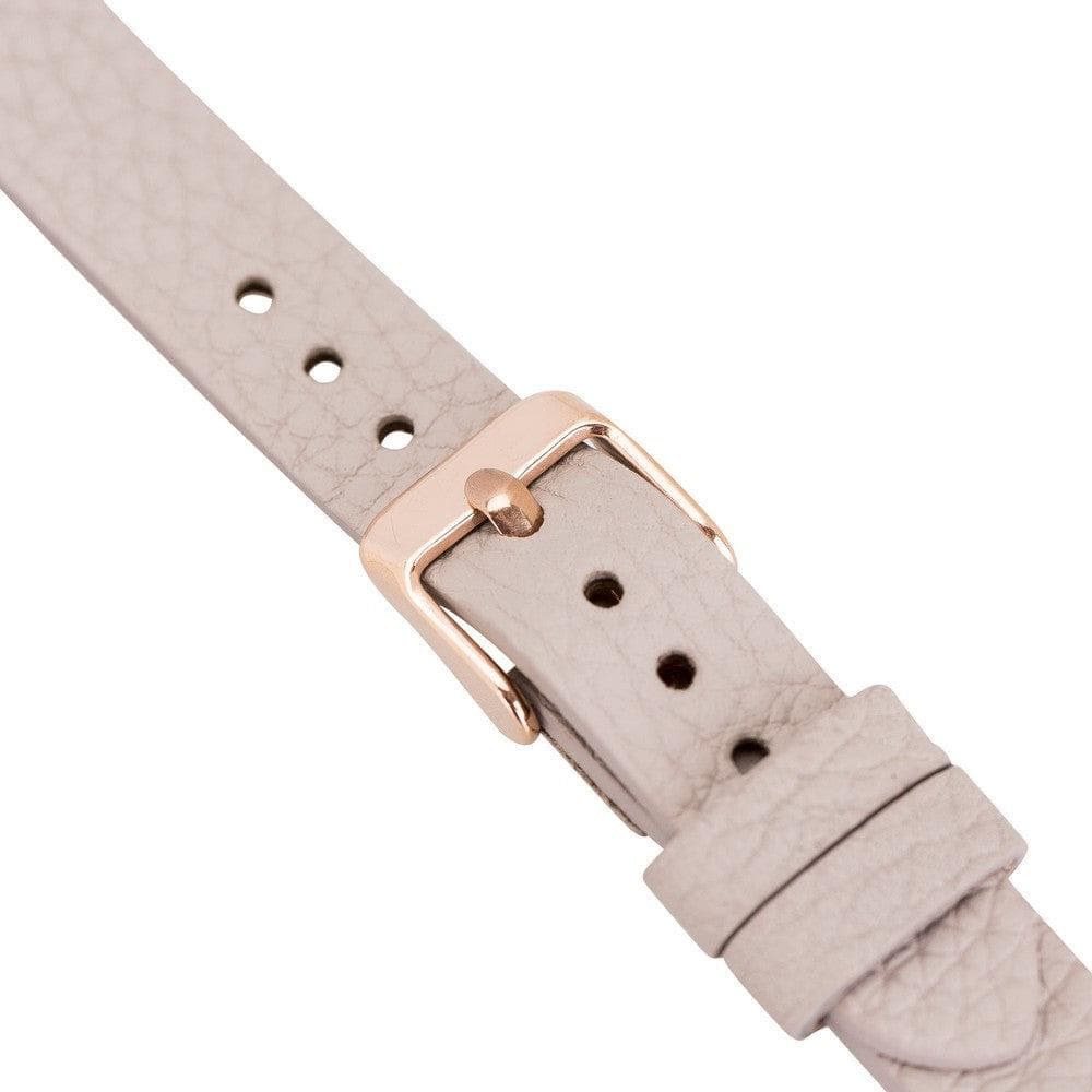 B2B - Leather Fitbit Watch Bands - Ferro Rose Trok Style Bomonti