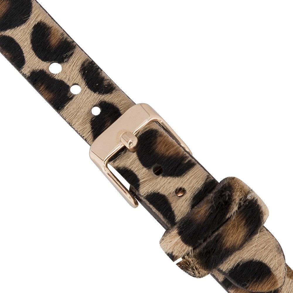 B2B - Leather Fitbit Watch Bands - Ferro Rose Trok Style Bomonti