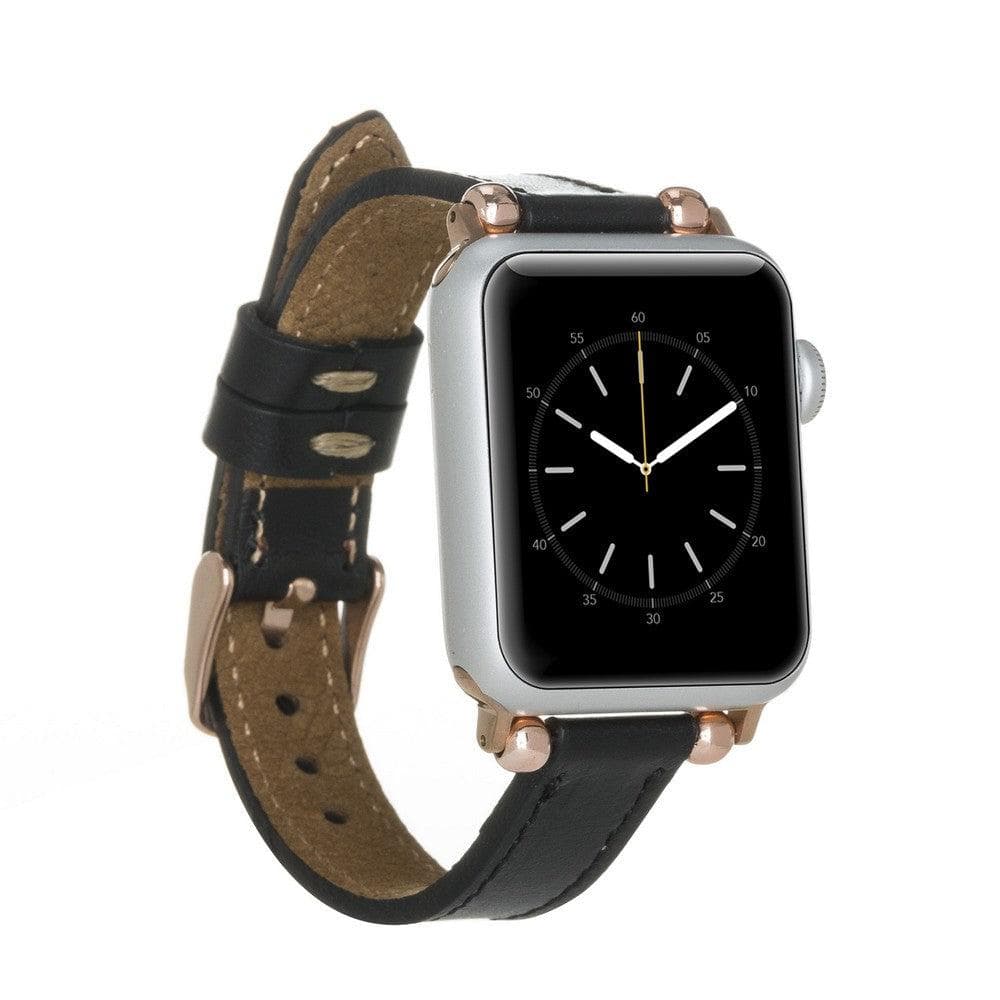 B2B - Leather Fitbit Watch Bands - Ferro Rose Trok Style RST1 Bomonti