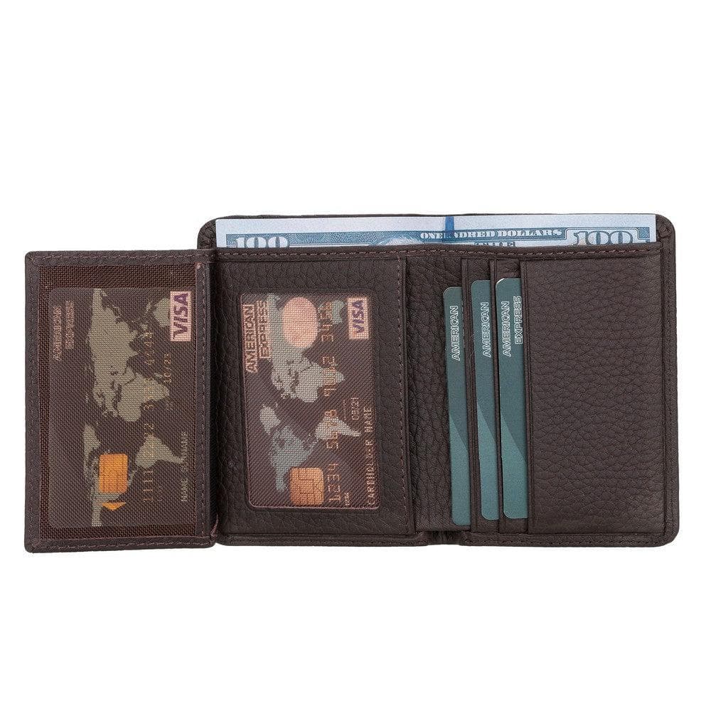 Leather Simon Wallet Bomonti