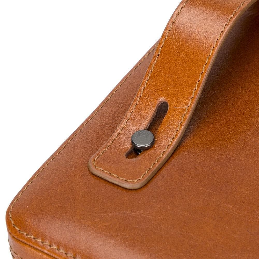 Leather Travel Cable Organizer Bomonti