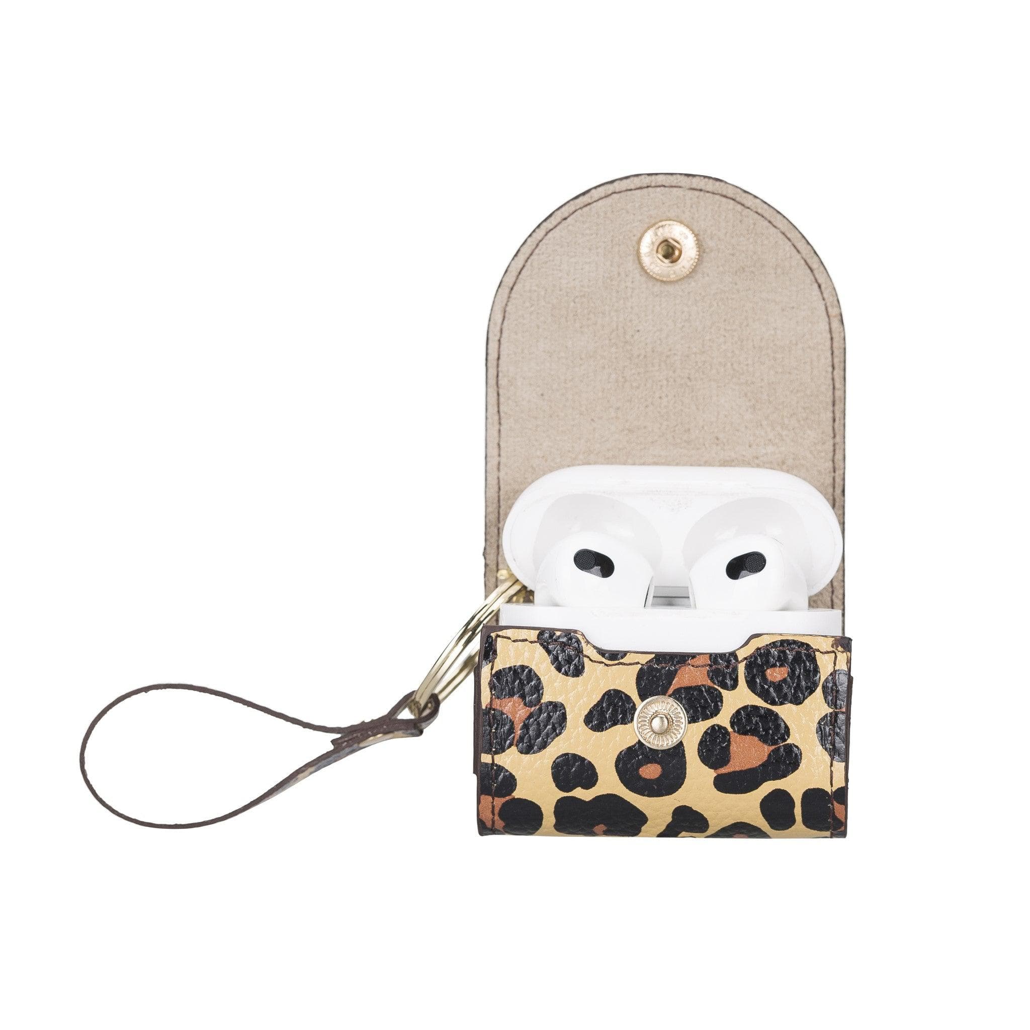 B2B -Mai Snap AirPods 3 Leather Case with Hook Bomonti