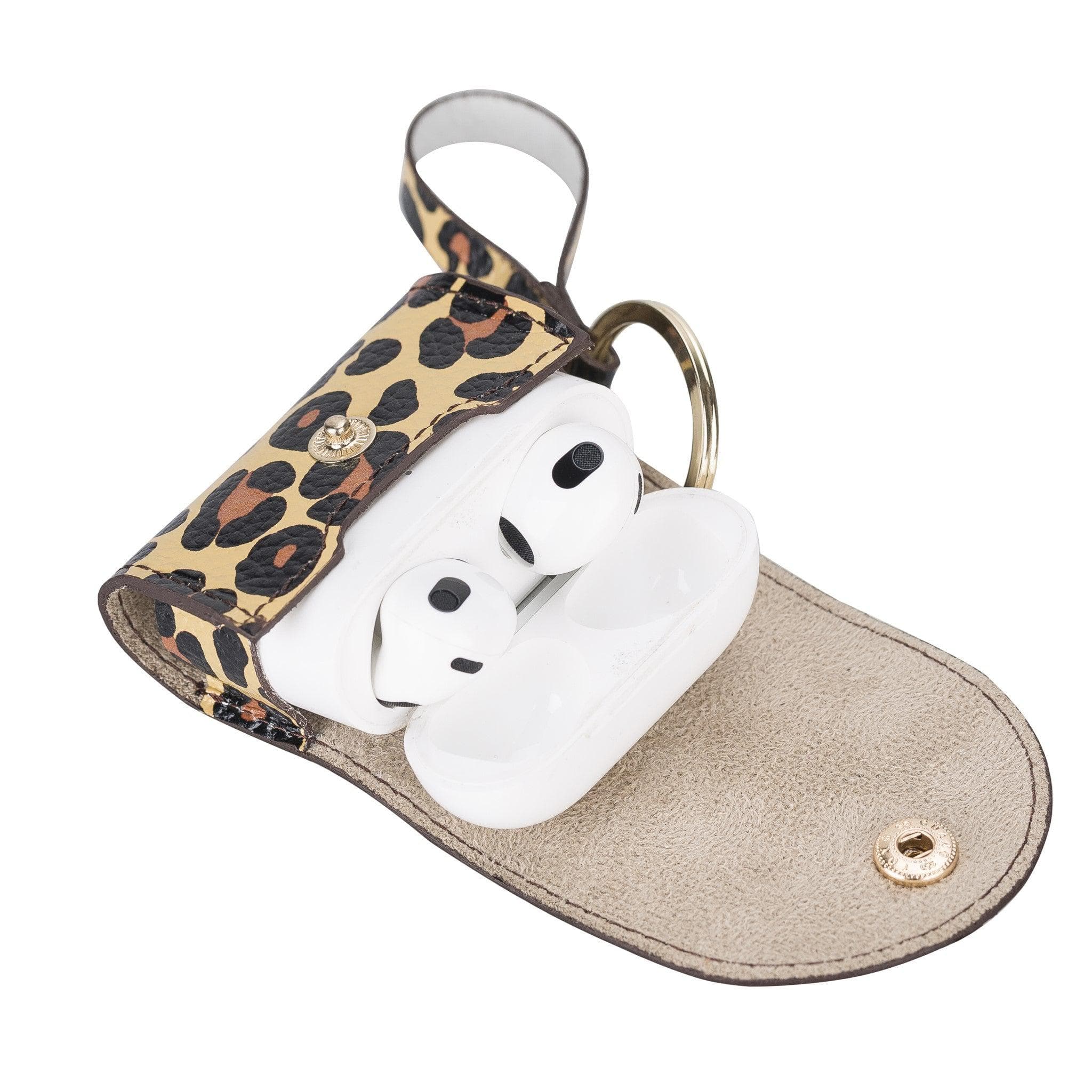 B2B -Mai Snap AirPods 3 Leather Case with Hook Bomonti