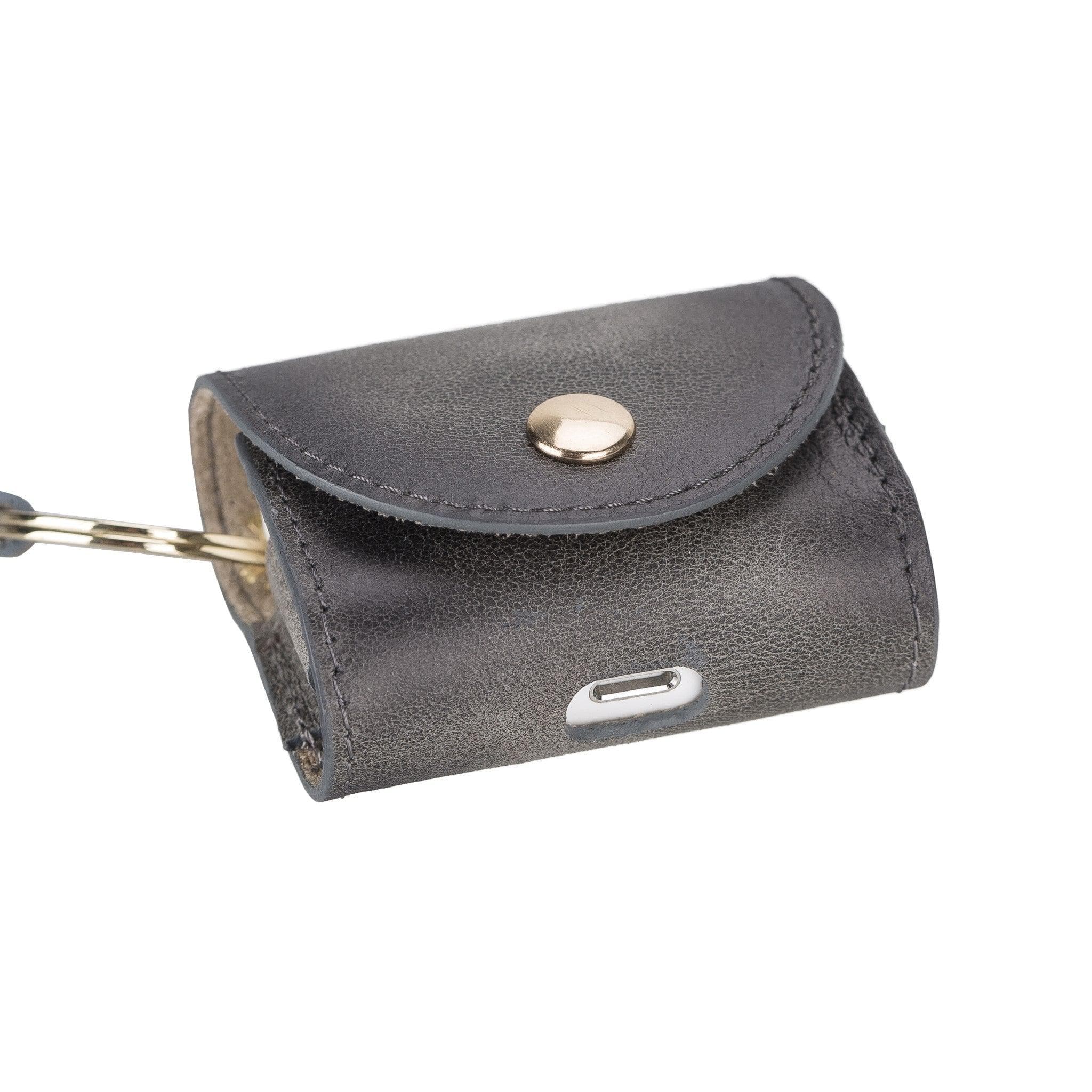 B2B -Mai Snap AirPods 3 Leather Case with Hook VS4EF Bomonti