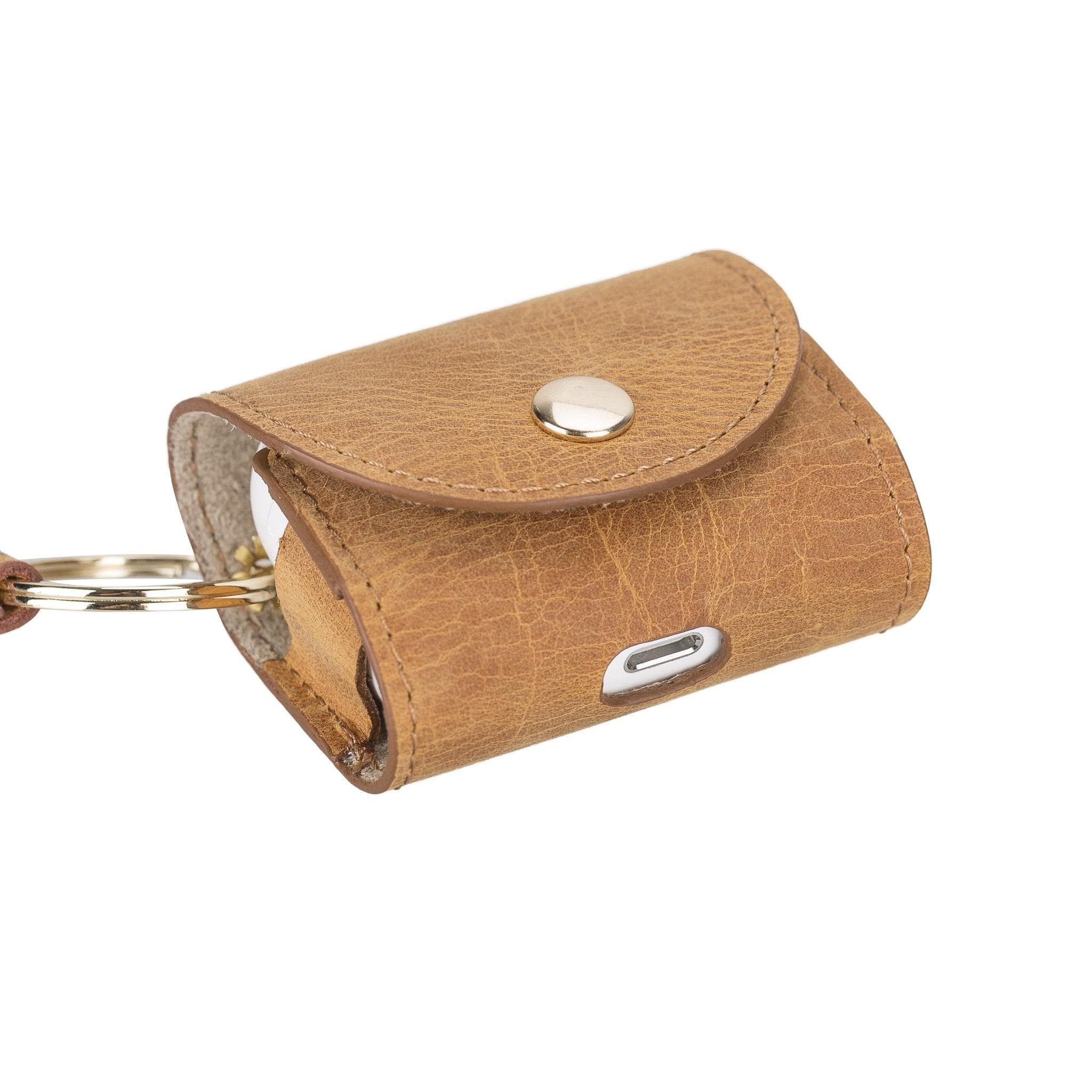 B2B -Mai Snap AirPods 3 Leather Case with Hook G19 Bomonti