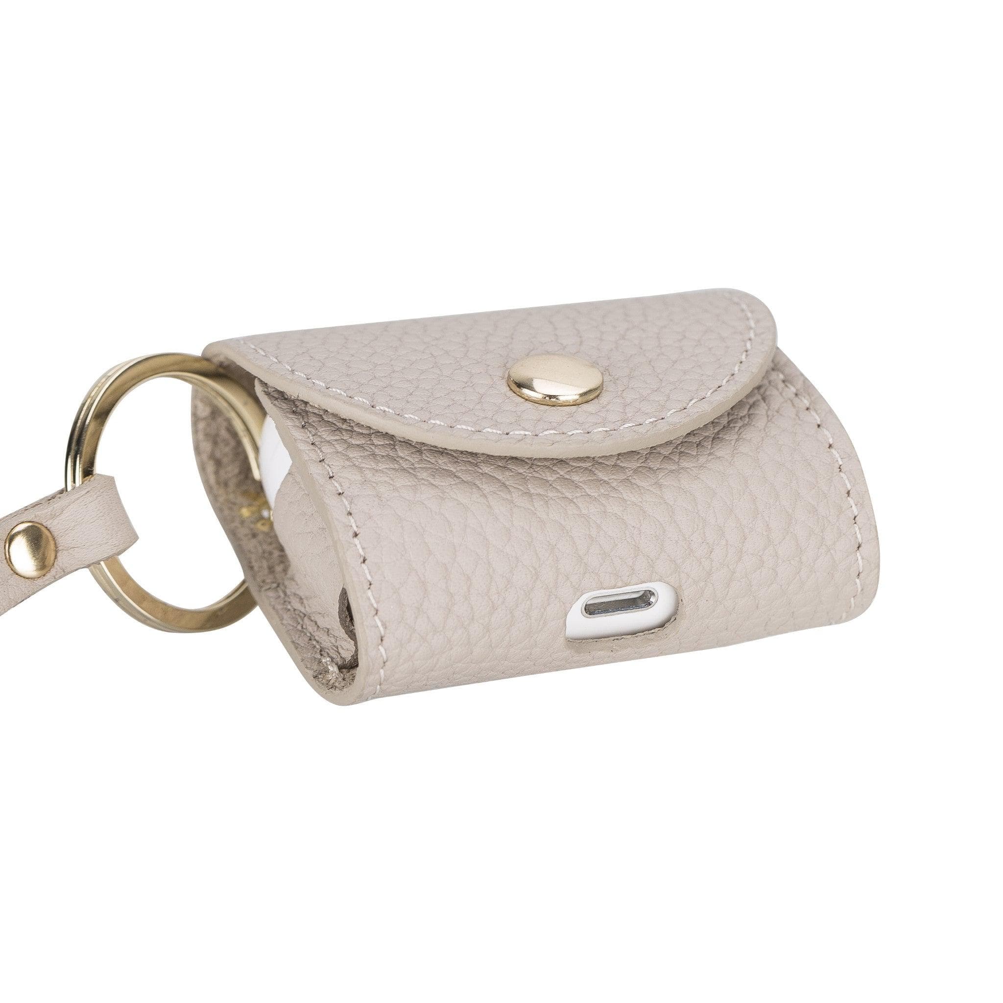 B2B -Mai Snap AirPods 3 Leather Case with Hook ERC3 Bomonti