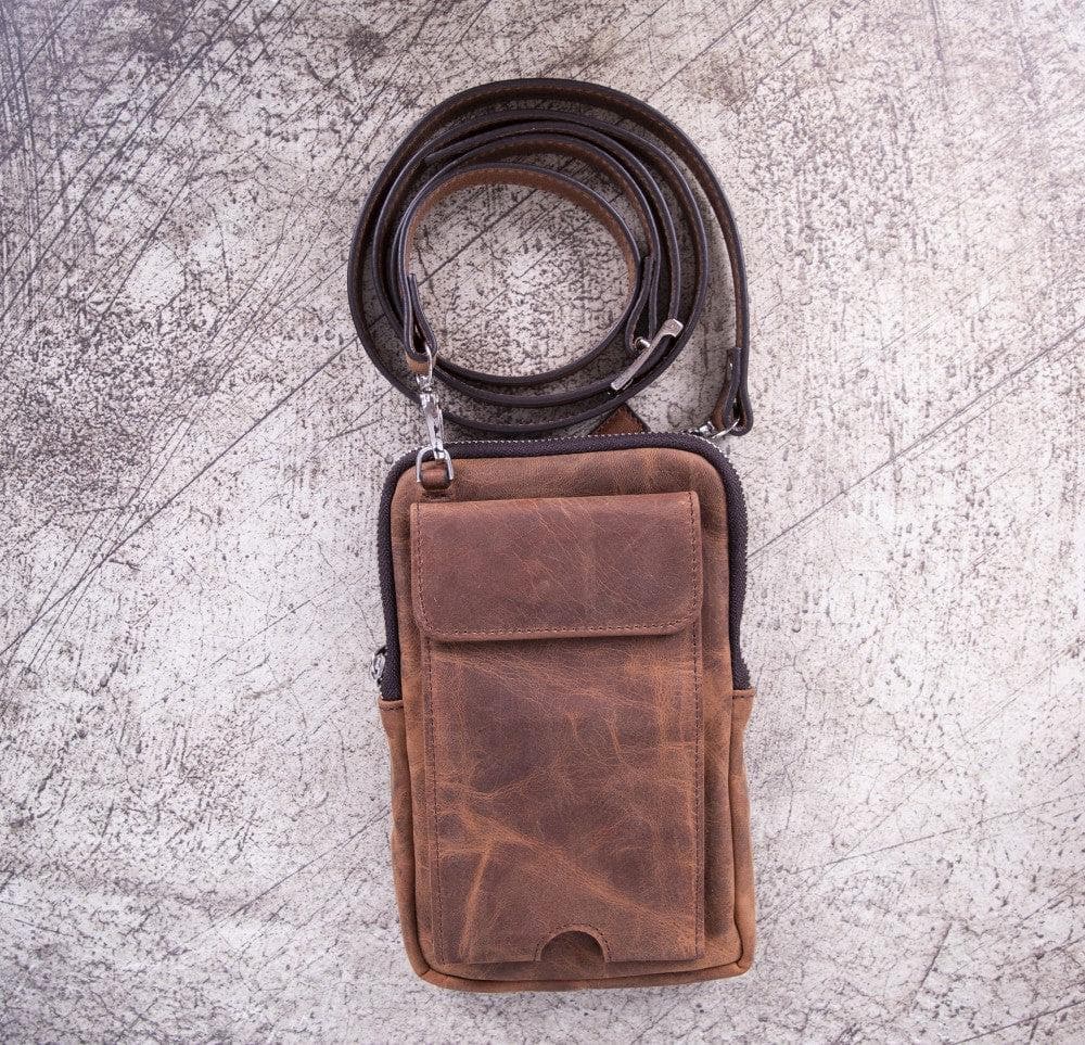 Nino Geniun Leather Crossbody Bag Bomonti