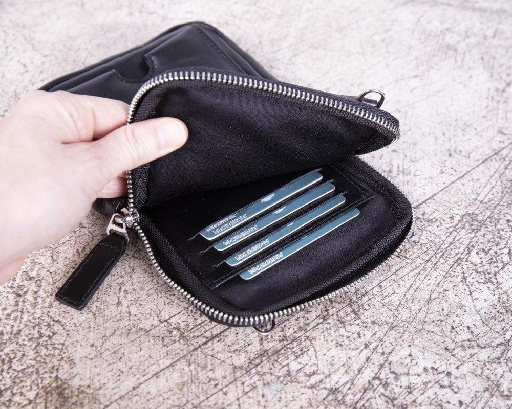 Nino Geniun Leather Crossbody Bag Bomonti