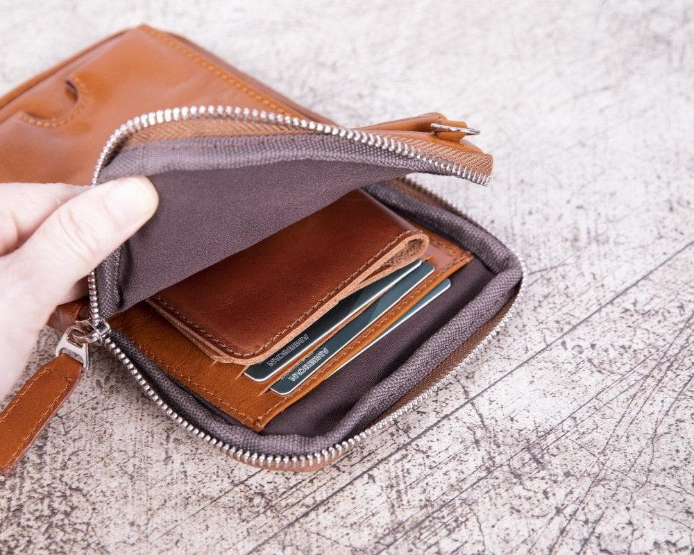 Nino Geniun Leather Crossbody Bag Bomonti