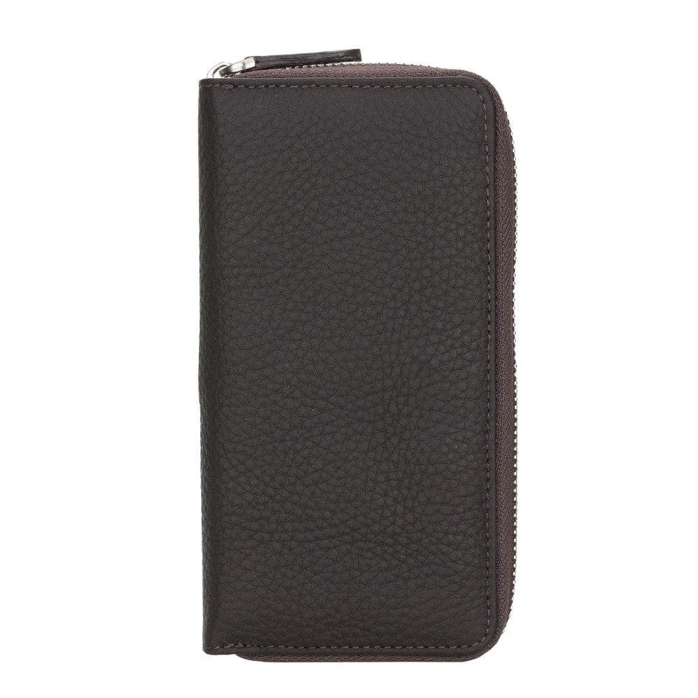 B2B - Ovis Universal Leather Wallet Case 6.5" Bomonti
