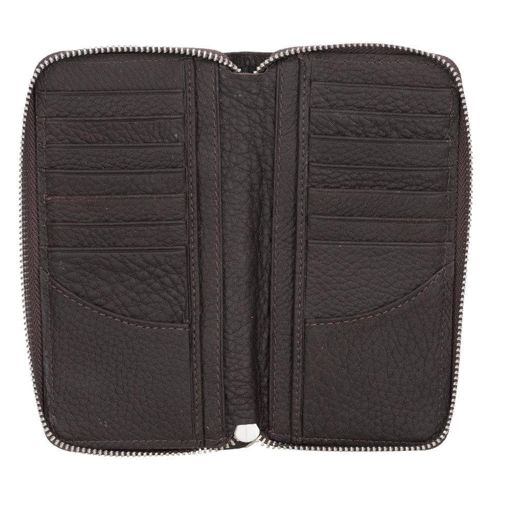 B2B - Ovis Universal Leather Wallet Case 6.5" Bomonti