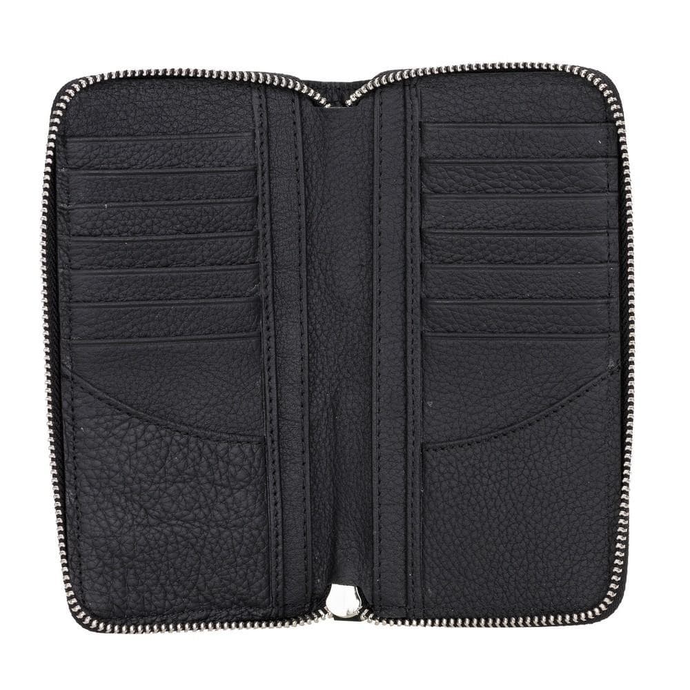 B2B - Ovis Universal Leather Wallet Case 6.5" Bomonti