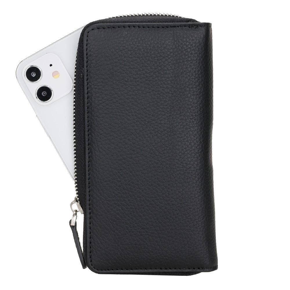 B2B - Ovis Universal Leather Wallet Case 6.5" Bomonti