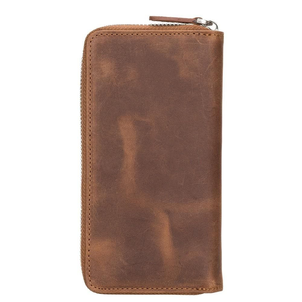 B2B - Ovis Universal Leather Wallet Case 6.5" Bomonti