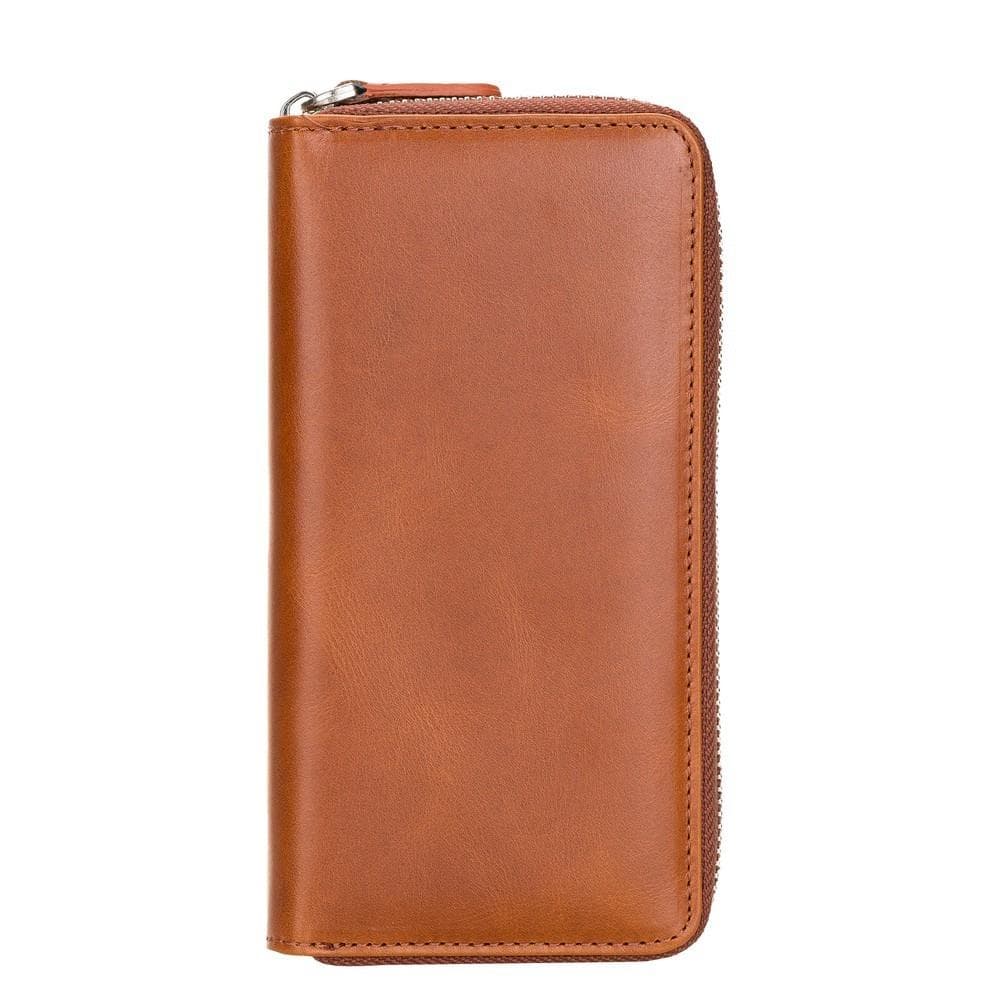B2B - Ovis Universal Leather Wallet Case 6.5" Bomonti