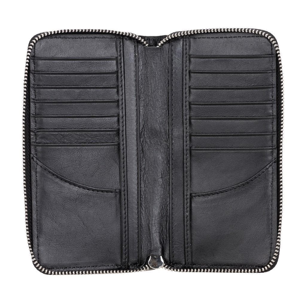 B2B - Ovis Universal Leather Wallet Case 6.5" Bomonti