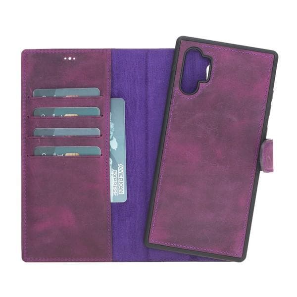 B2B - Samsung Galaxy Note 10 Plus Detachable Leather Case / MW G7 Bomonti