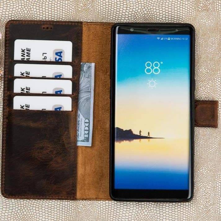 B2B - Samsung Galaxy Note 8 Detachable Leather Case / MW Bomonti