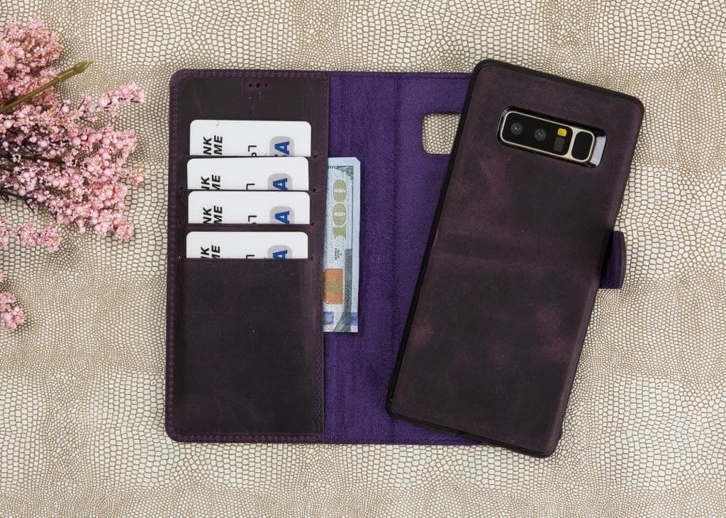 B2B - Samsung Galaxy Note 8 Detachable Leather Case / MW G7 Bomonti