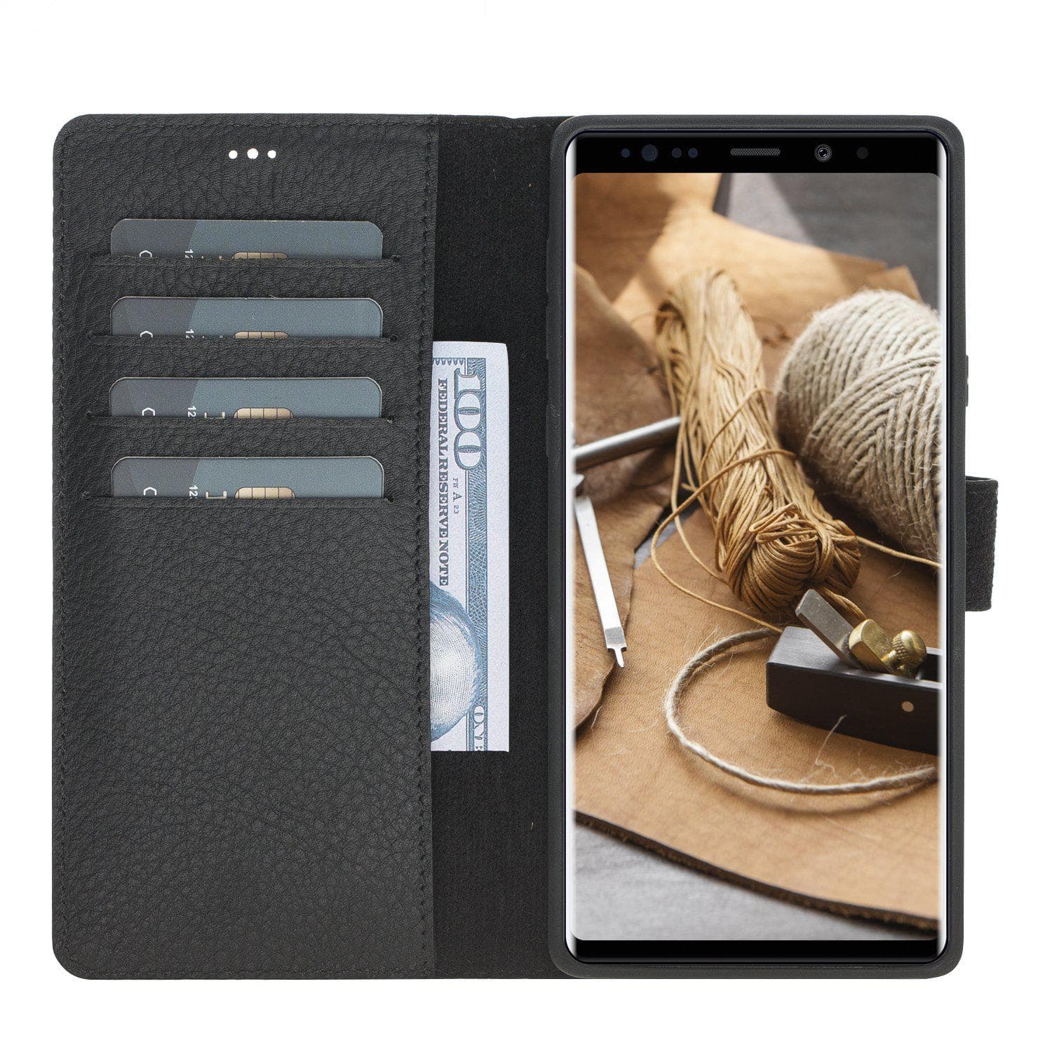B2B - Samsung Galaxy Note 9 Detachable Leather Case / MW Bomonti