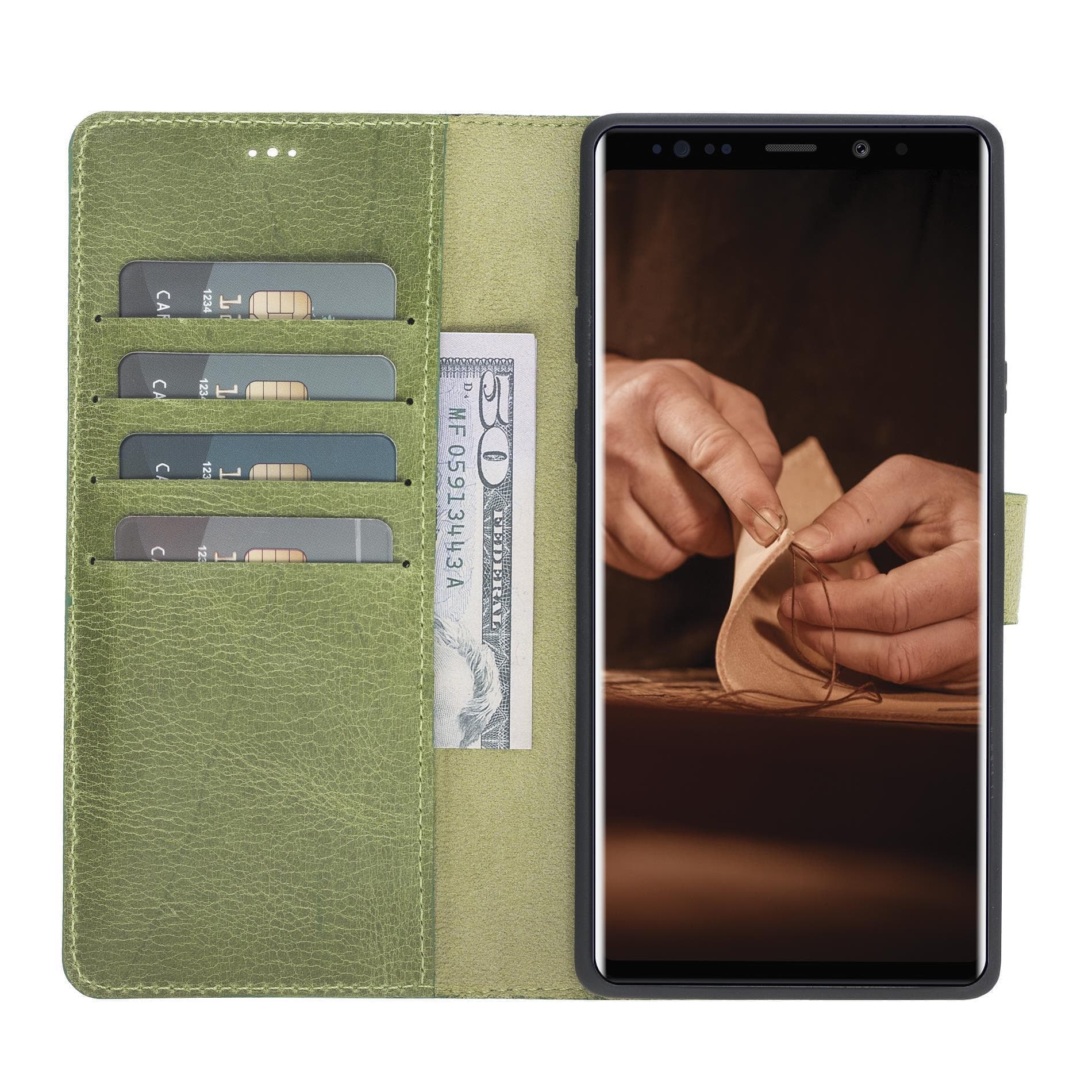 B2B - Samsung Galaxy Note 9 Detachable Leather Case / MW Bomonti