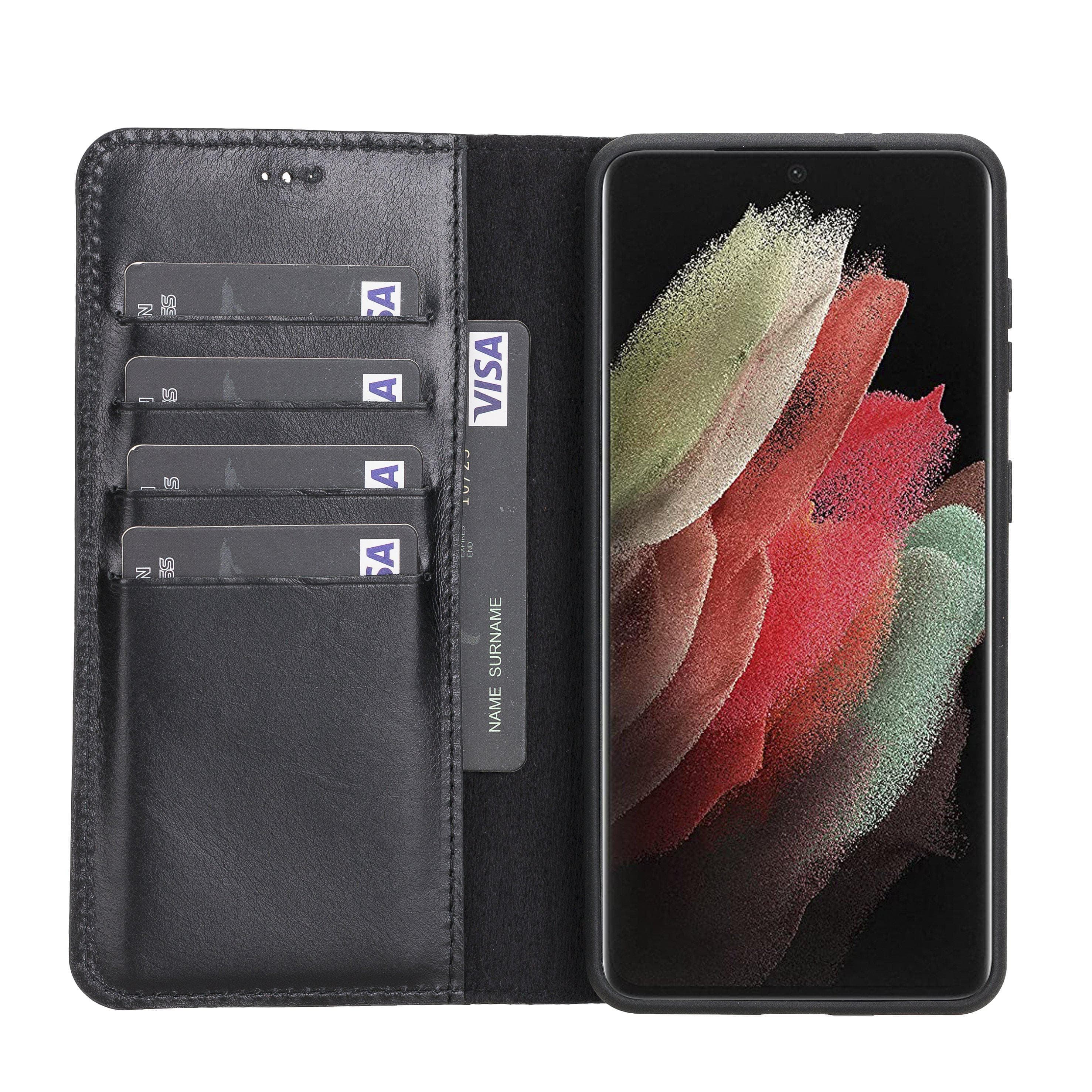 B2B - Samsung Galaxy S21 Plus Detachable Leather Case / MW Bomonti