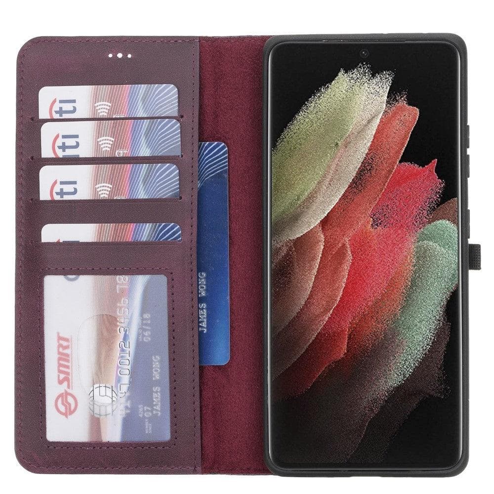 B2B - Samsung Galaxy S21 Series Detachable Leather Case / MW Bomonti