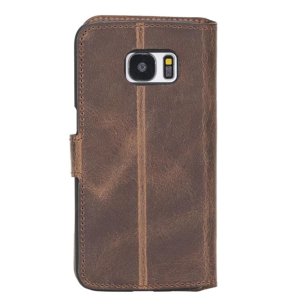 B2B - Samsung Galaxy S7 Detachable Leather Case / WC - Wallet Case Bomonti