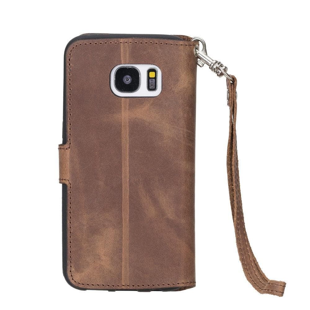 B2B - Samsung Galaxy S7 Detachable Leather Case / WC - Wallet Case Bomonti