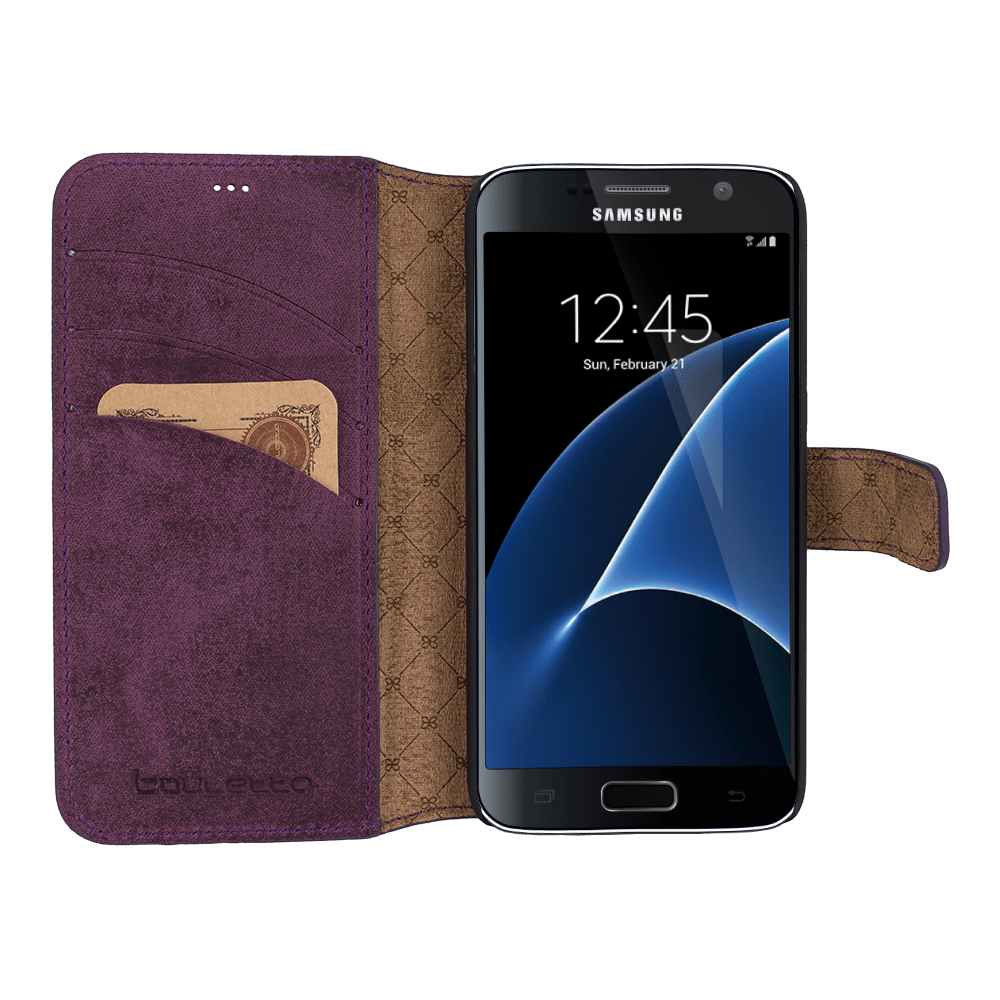 B2B - Samsung Galaxy S7 Detachable Leather Case / WC - Wallet Case G7 Bomonti