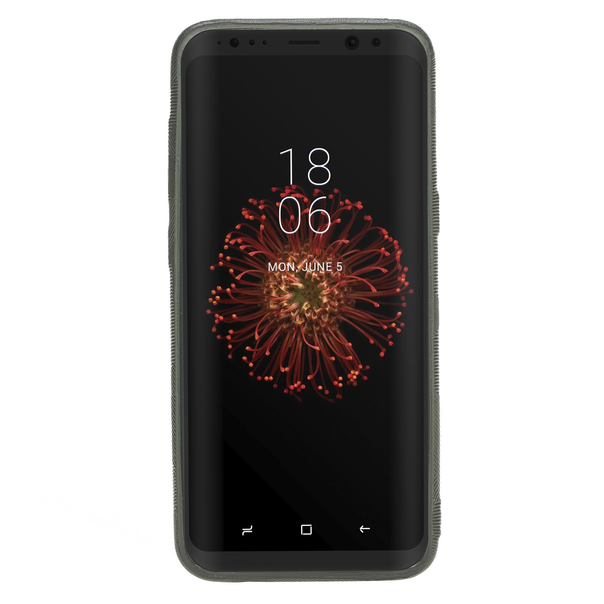 B2B - Samsung Galaxy S8 Plus Leather Case / UCCC - Ultra Cover with Card Holder Bomonti