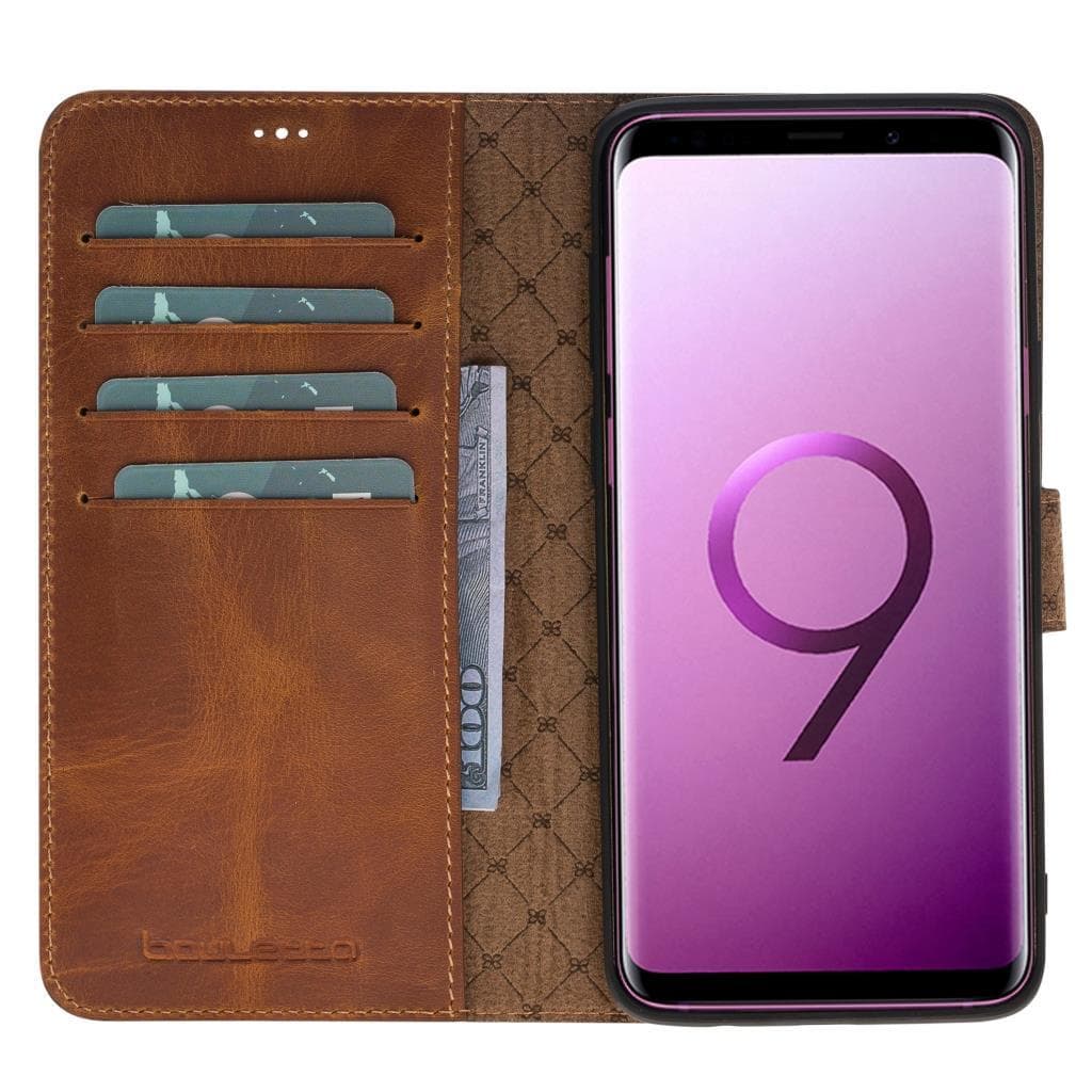 B2B - Samsung Galaxy S9 Detachable Leather Case / MW G19 Bomonti