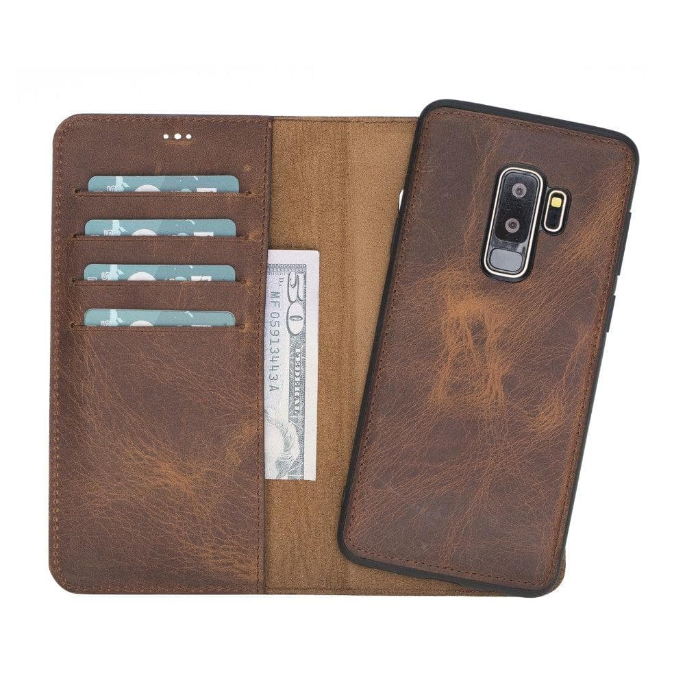 B2B - Samsung Galaxy S9 Series Detachable Leather Case / MW Samsung S9 Plus / G2 Bomonti